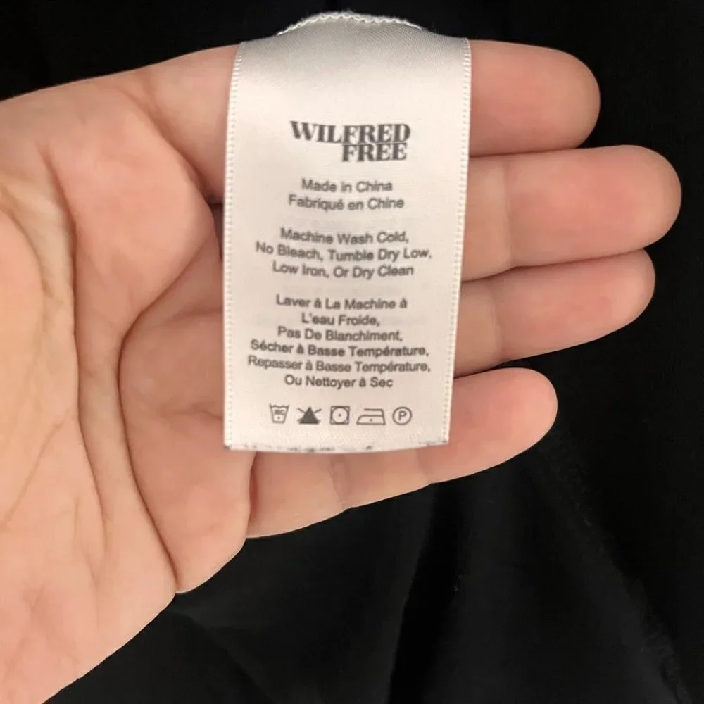 - Wilfred black long sleeve size small - Picture 3 of 7